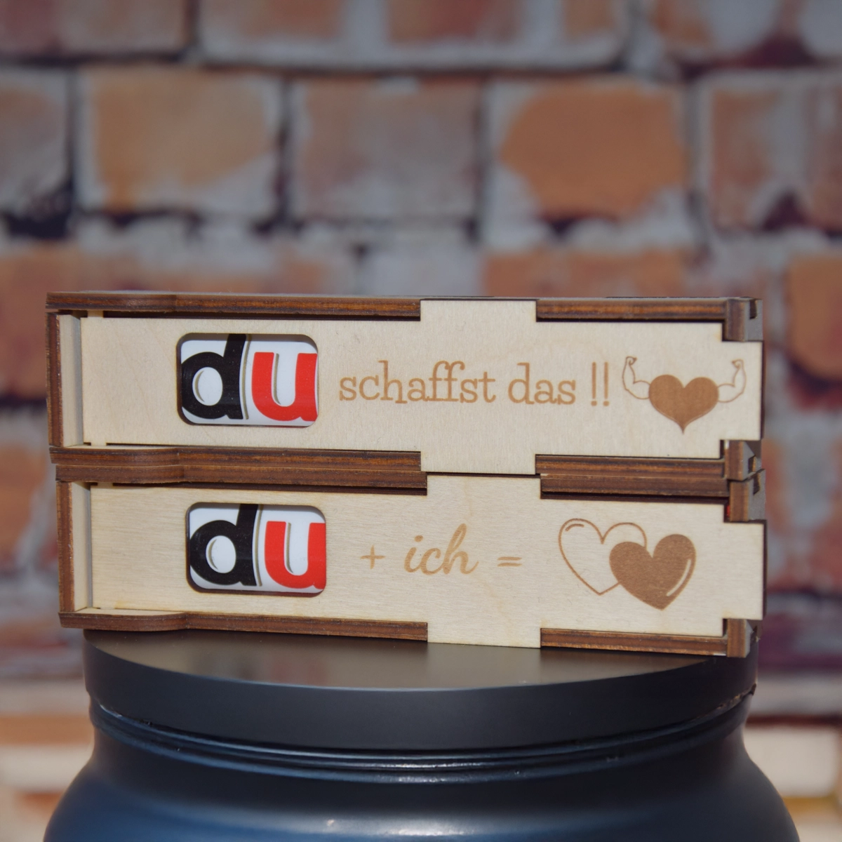 Personalisierte Duplo-Geschenkbox